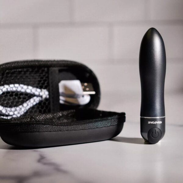 Evolved - Travel Gasm Bullet Vibrator - Black