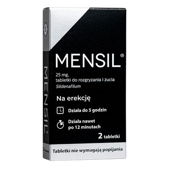 MENSIL 25MG 8 TABLETS sildenafil