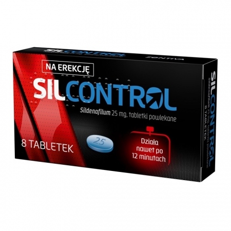Silcontrol 8 tablets - erection potency